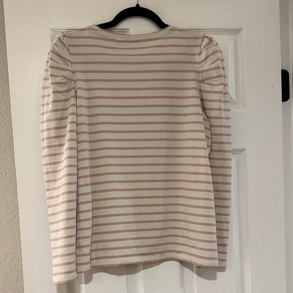 Boden Pink and Cream Striped Top - Picture 3 of 5